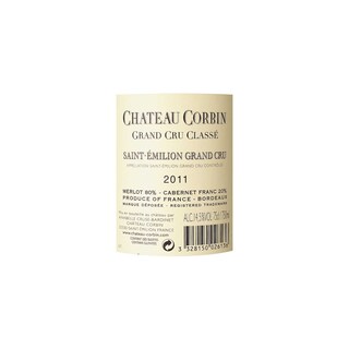 SAINT EMILION GRAND CRU | CHATEAU CORBIN 2011 