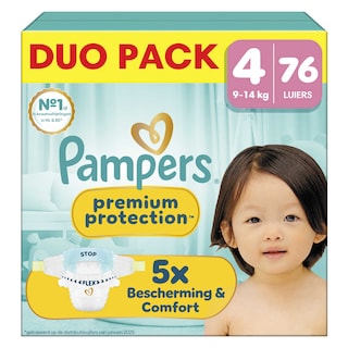 Pampers | Premium Protection | Luiers | Duo Pack | Maat 4 