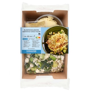 Delhaize | Maaltijdbox | Bloemkoolgratin 