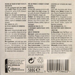 Delhaize | Purée | Poireaux 500 gr