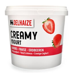 Delhaize | Yoghurt | Vol | Aardbei 