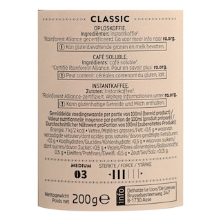 Delhaize | Koffie | Classic | Oplos 