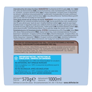 Delhaize | Roomijs | Chocolade 
