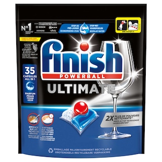 Finish | Capsules Lave-Vaisselle| Ultimate Regular 35 pc
