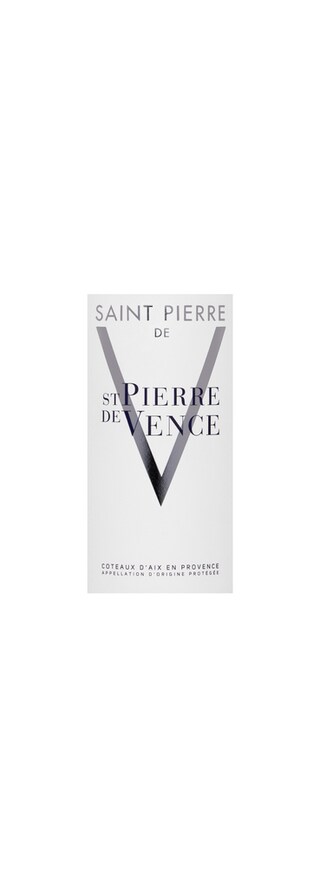 Saint Pierre De Vence | Coteaux d'Aix en Provence 75 cl