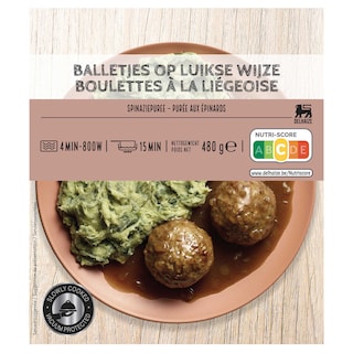Delhaize | Gehaktbal | Luikse saus 