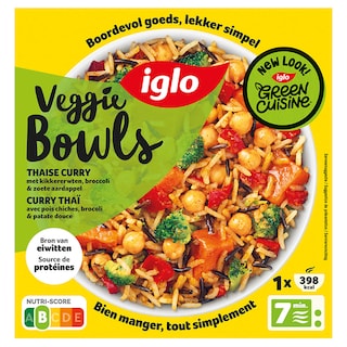 Iglo | Green Cuisine | Veggie Bowl | Thaise Curry 