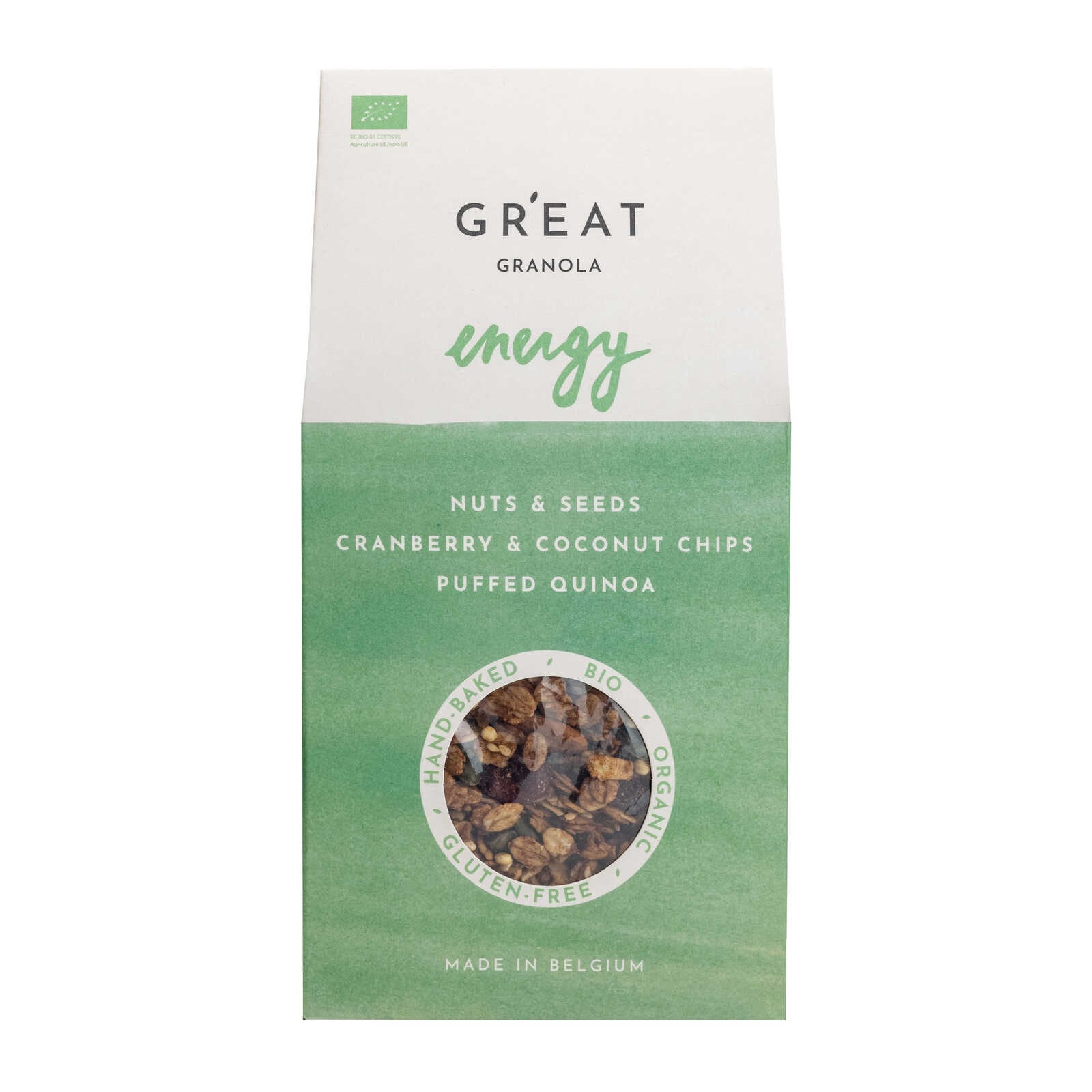 GR'EAT granola Granola | Noten-Veenbes-Kokos-Quinoa | Bio