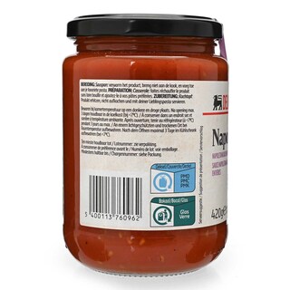 Delhaize | Saus | Napoletana | Kerstomaten 420 gr