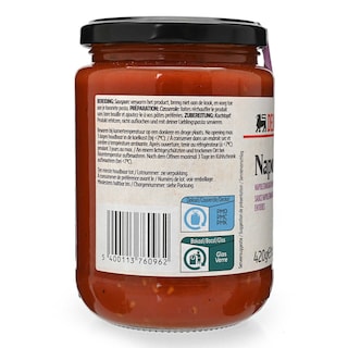 Delhaize | Sauce | Napoletana | Tomates cerise 