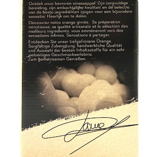 Taste of Inspirations | Orange Givrée | Avec Sorbet d' Orange 