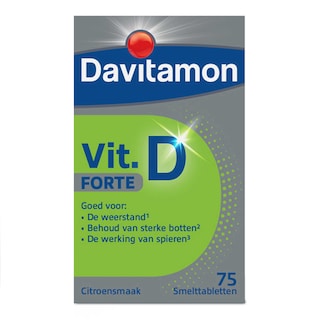 Davitamon | Davitamon | Vitamine D Forte | tabletten 75 st