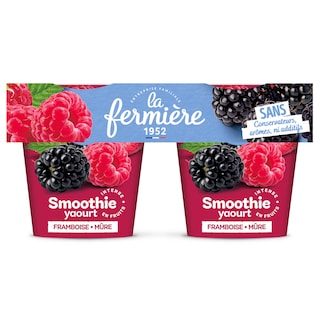 La Fermière | Yoghurt | Framboos | Braambes 2 x 140 gr