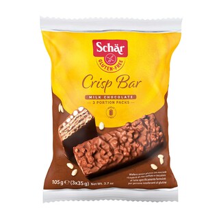 Schär | Crisp bar | Gluten vrij 105 gr