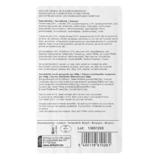 Delhaize | Gehaktbereiding | Varken-Rund 1 kg