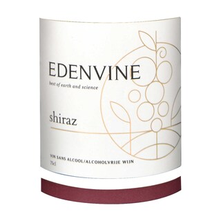 Edenvine | 0 % | vin sans alcool | Shiraz | Rouge 75 cl