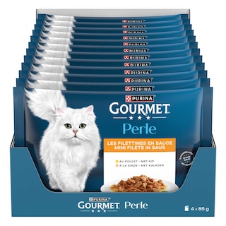 Gourmet | Perle | Kattenvoeding | Adult | Mini Filets | Mix 