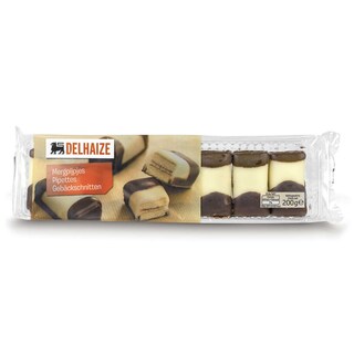 Delhaize | Mergpijpjes | Vanille-Marsepein 