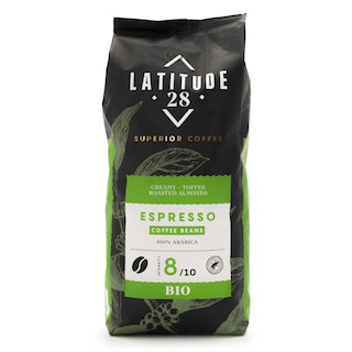 Latitude 28 | Koffie | Espresso| Bonen | RFA | Bio 