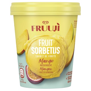 Fruuji | Mango | Sorbet | Ijs 44 cl