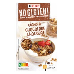 Delhaize | No-Gluten&nbsp;!&nbsp; | Havermout | Chocolade | Cashewnoten 300 gr