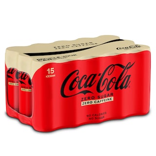Coca-Cola | Zero Caffeinefree | Zero Sugar et sans caféine | Canette 
