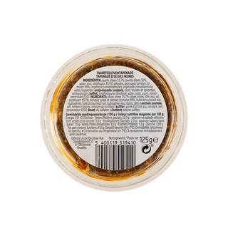 Delhaize | Zwarte olijventapenade 
