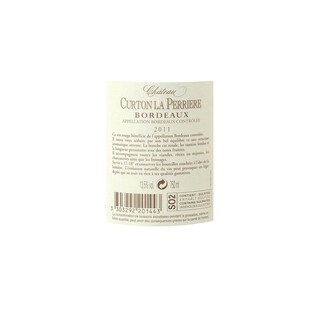 FR BORDEAUX BORDEAUX AC | CHATEAU CURTON LA PERRIERE 2011 