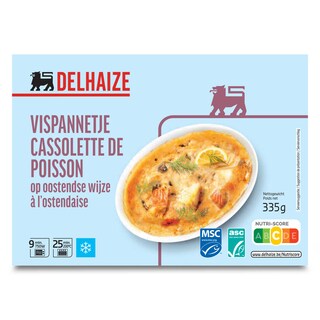 Delhaize | Cassolette de poisson | A l'Ostendaise 335 gr