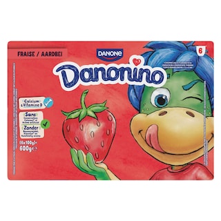 Danonino | Verse kaas | Aardbei | Maxi 