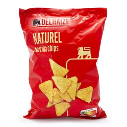 Delhaize | Tortilla chips | Nature 300 gr