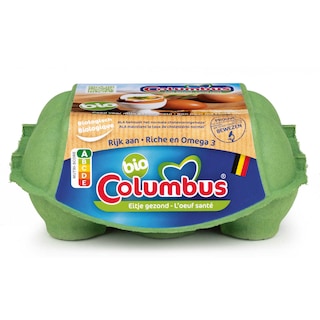 Columbus | oeufs | Oméga-3 | Bio 