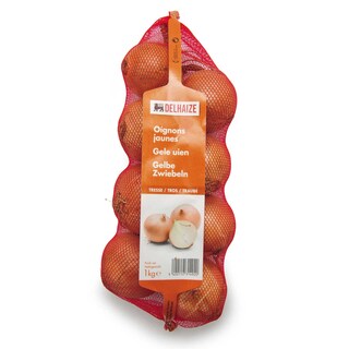 Delhaize | Oignons jaunes | Tresse 
