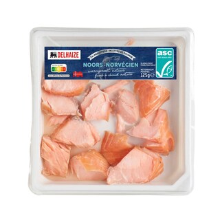 Delhaize | Zalmflakes | Warmgerookte 