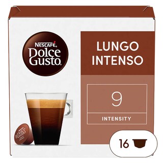 Nescafé | Dolce Gusto | Koffie Lungo Intenso | 16 capsules 144 gr