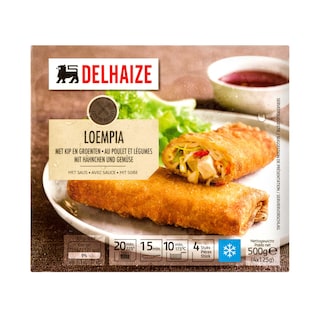 Delhaize | Loempias met kip en groenten 