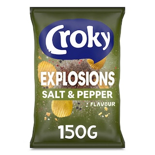 Croky | Explosions | Chips | Salt | Pepper 150 gr