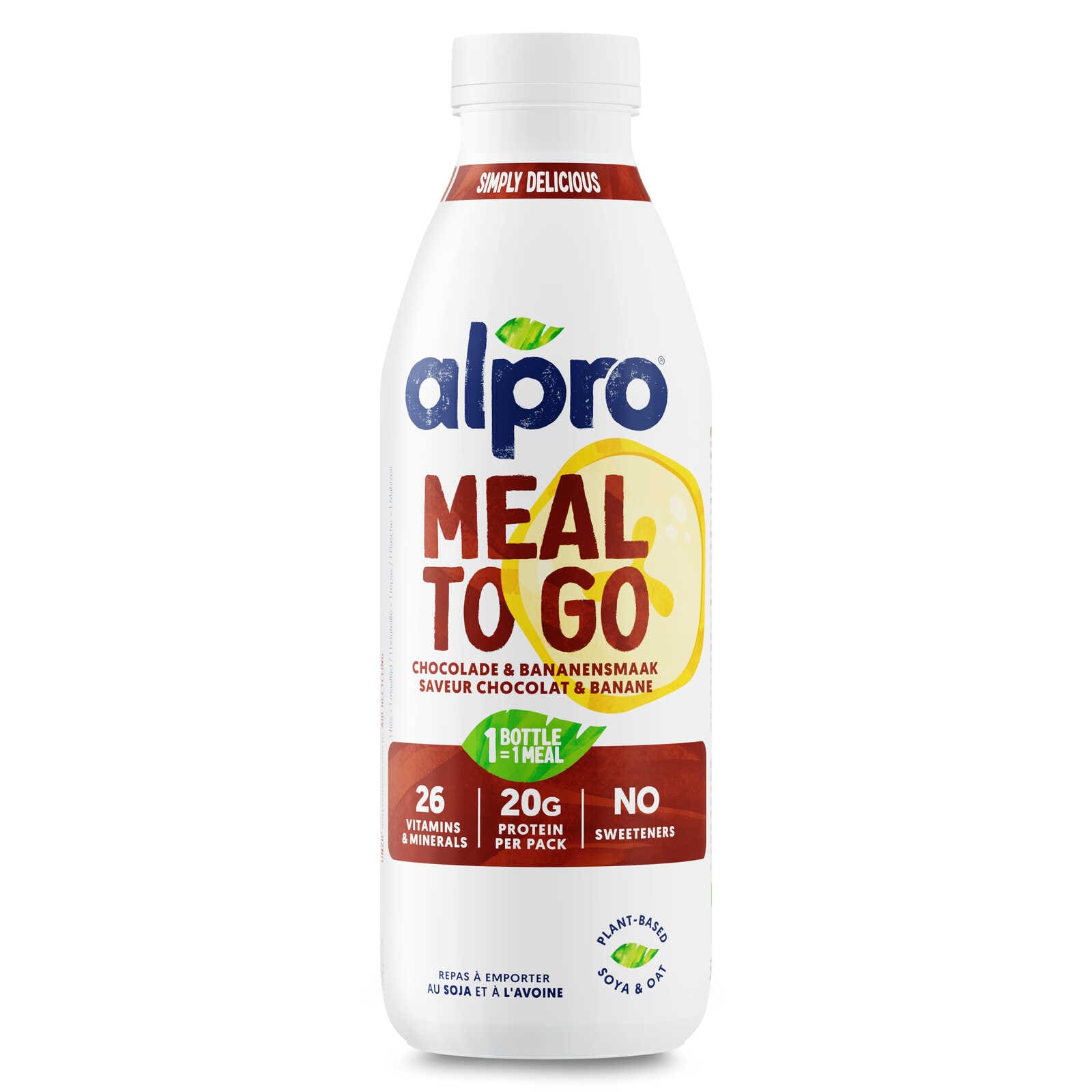 Alpro Plantaardige drank | Banaan | Chocolade