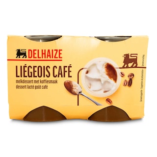 Delhaize | Liégeois | Goût café 