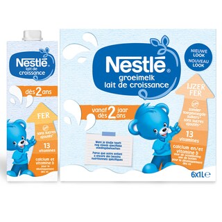 Nestlé | Groeimelk | Vloeibaar | vanaf 2 jaar 6 x 1 l