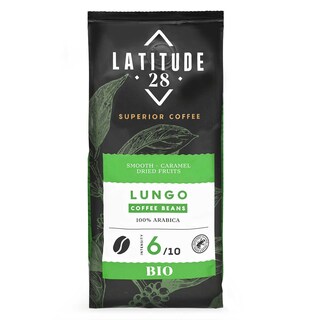 Latitude 28 | Café | Lungo | Grains | Bio 500 gr