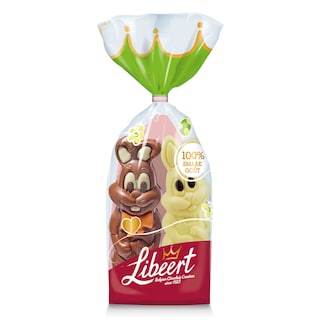Libeert | Chocolade | Melk | Wit | Konijn | UTZ MB 100 gr