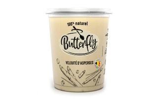 Butterfly | Soupe | Crème d'asperges | Crème de tomates | Boulettes de viande 