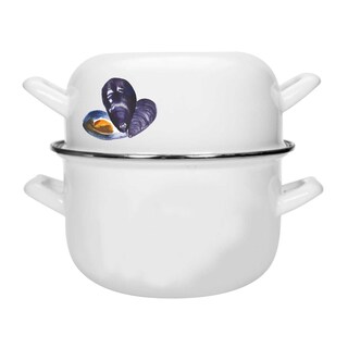 Gusta | Mosselpot | 24cm | Wit 