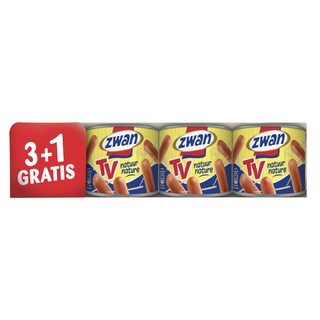 Zwan | TV | Saucisses | Nature | 3 + 1 