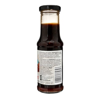Delhaize | Saus | Barbecue | Knoflook | Zwart 20 cl