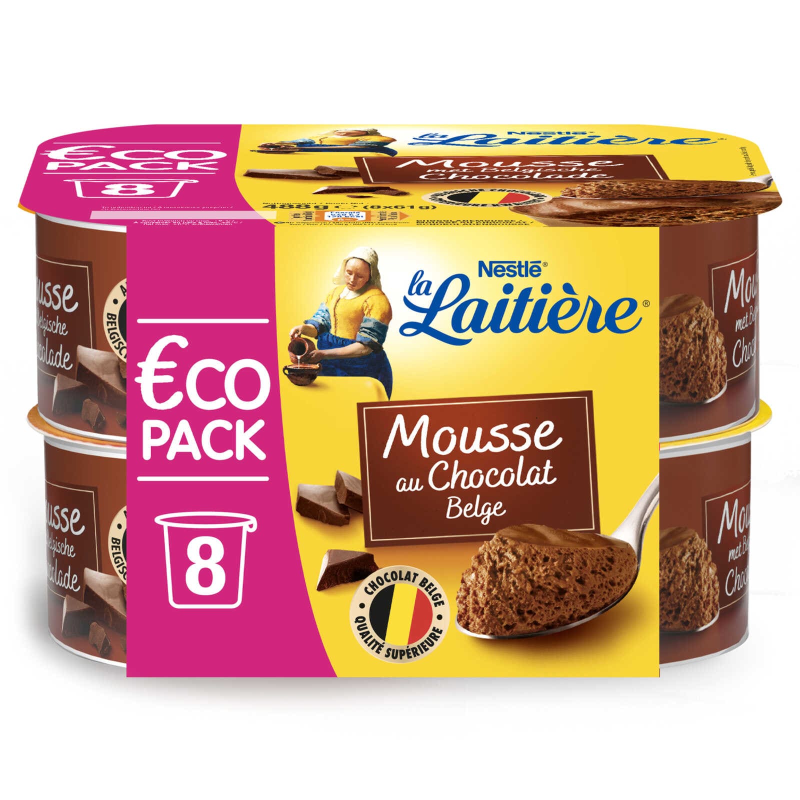 La Laitière Mousse | Met chocolade