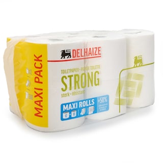 Delhaize | Eco | Papier Toilette | Maxi 12=18 | 3 plis | Eco 