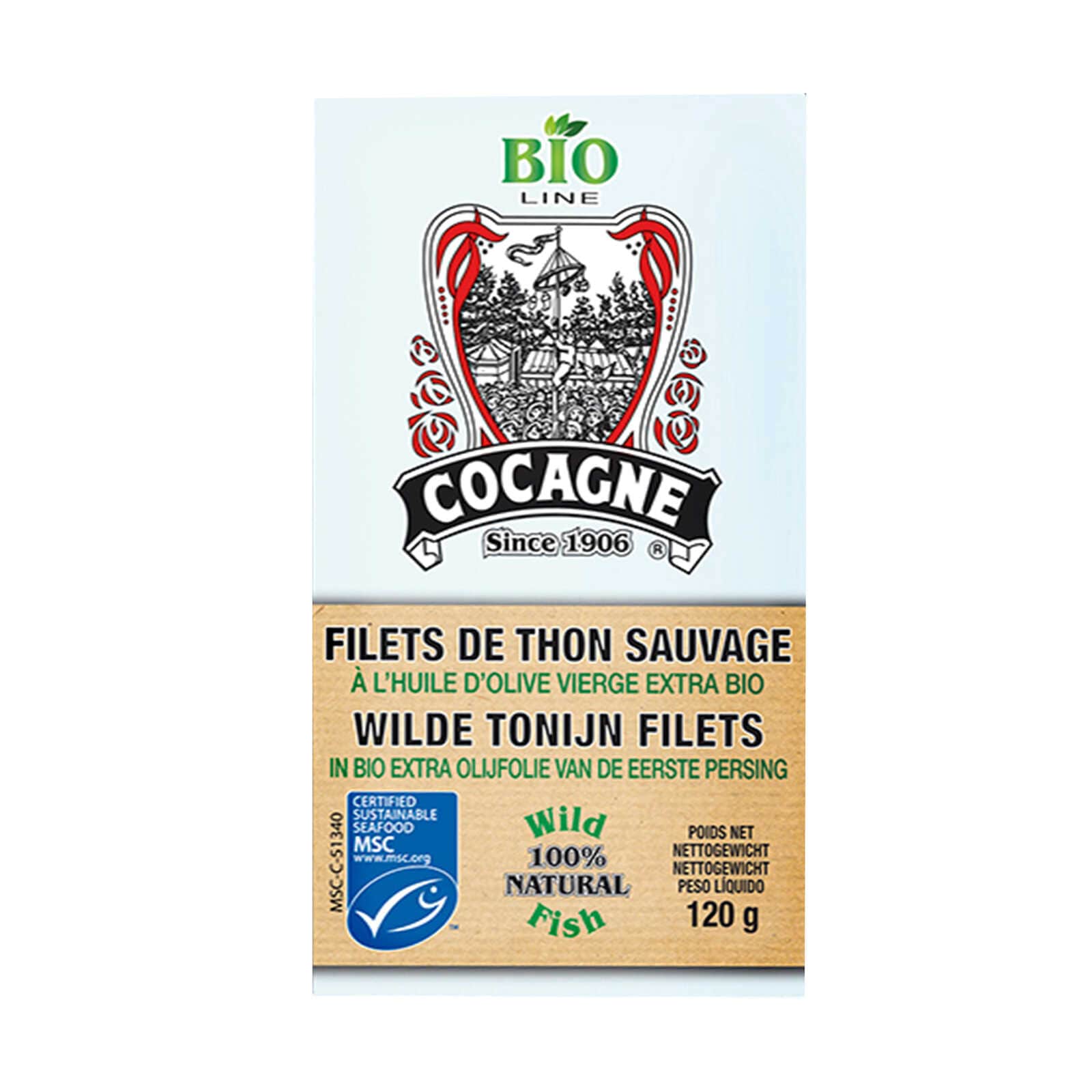 Cocagne Tonijn | Filet | Olijfolie