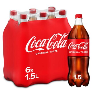 Coca-Cola | Original taste | PET 6 x 1,5 l